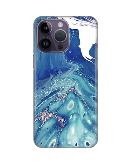 Torbica Silikonska Print za iPhone 14 Pro Max 6.7  Blue Marble