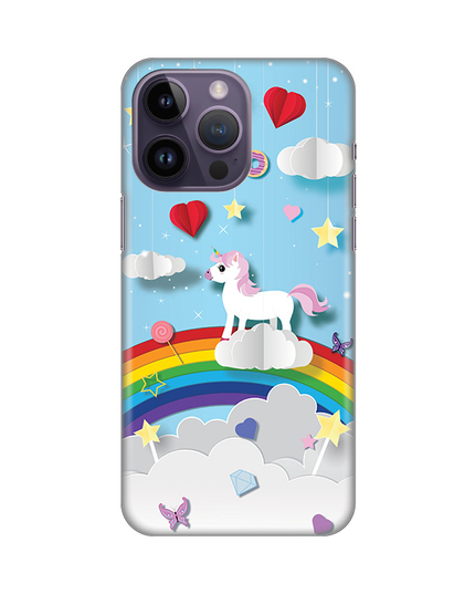 Torbica Silikonska Print za iPhone 14 Pro Max 6.7 Unicorn