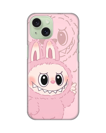Torbica Silikonska Print za iPhone 15 6.1 La Bubu Pink