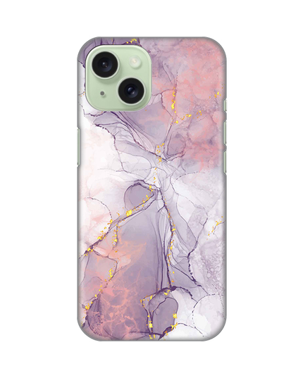 Torbica Silikonska Print za iPhone 15 6.1 Pink Marble