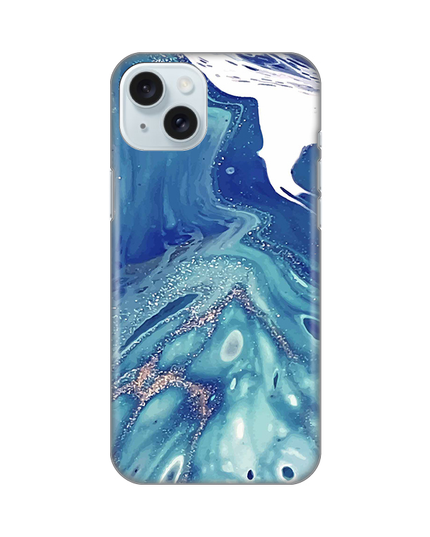 Torbica Silikonska Print za iPhone 15 Plus 6.7 Blue Marble