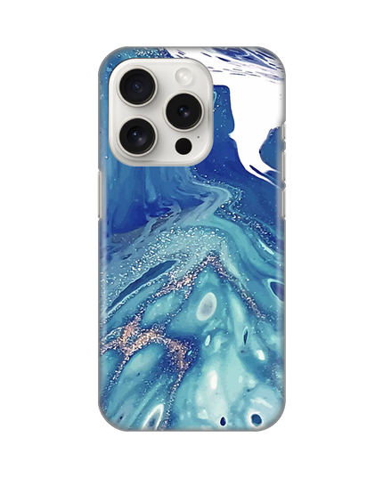 Torbica Silikonska Print za iPhone 15 Pro 6.1 Blue Marble