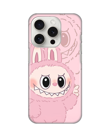 Torbica Silikonska Print za iPhone 15 Pro 6.1 La Bubu Pink