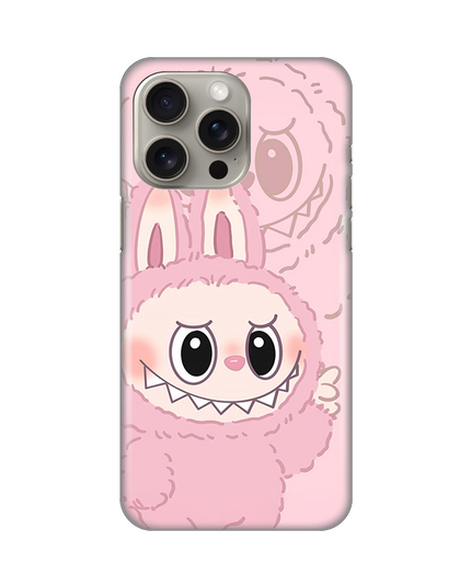 Torbica Silikonska Print za iPhone 15 Pro Max 6.7 La Bubu Pink