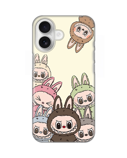 Torbica Silikonska Print za iPhone 16 6.1 La Bubu