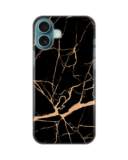 Torbica Silikonska Print za iPhone 16 Plus 6.7 All Black