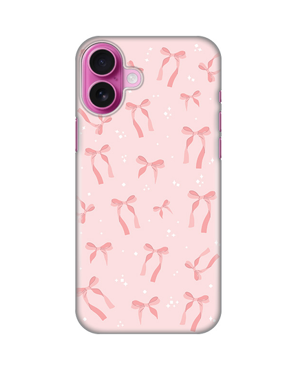 Torbica Silikonska Print za iPhone 16 Plus 6.7 Bow