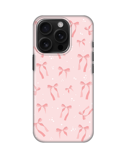 Torbica Silikonska Print za iPhone 16 Pro 6.3 Bow