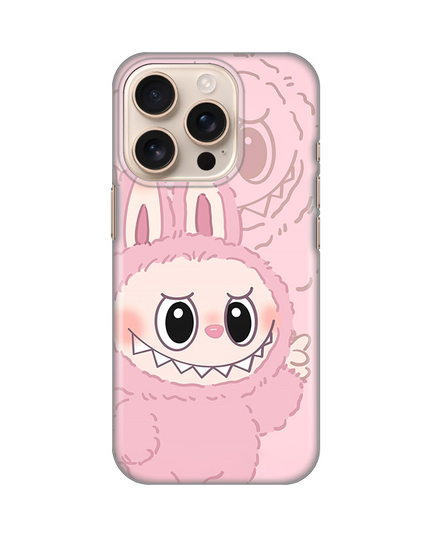 Torbica Silikonska Print za iPhone 16 Pro 6.3 La Bubu Pink