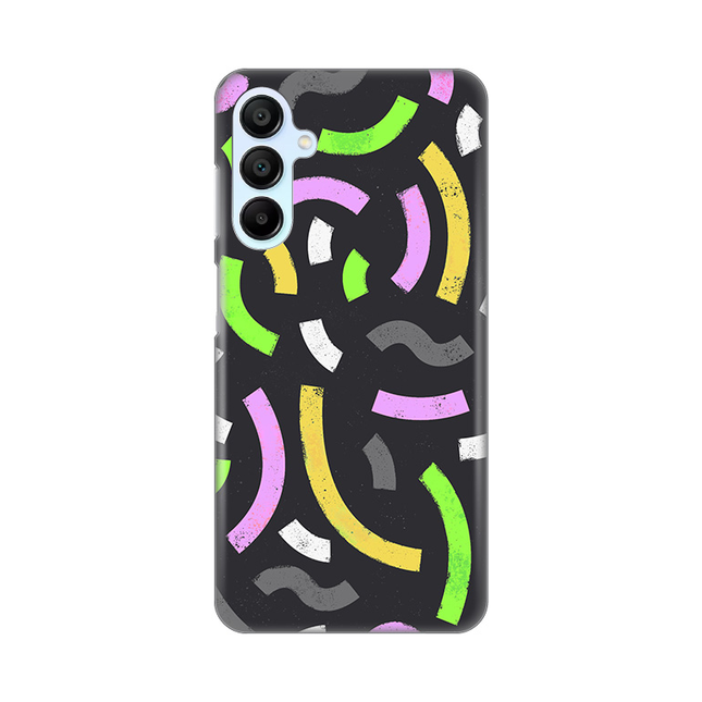 Torbica Silikonska Print za Samsung A156B Galaxy A15 5G Happy Lines gray