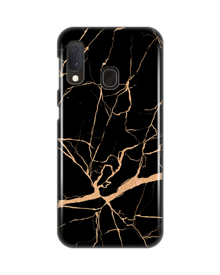 Torbica Silikonska Print za Samsung A202F Galaxy A20e All Black