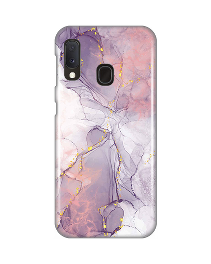 Torbica Silikonska Print za Samsung A202F Galaxy A20e Pink Marble