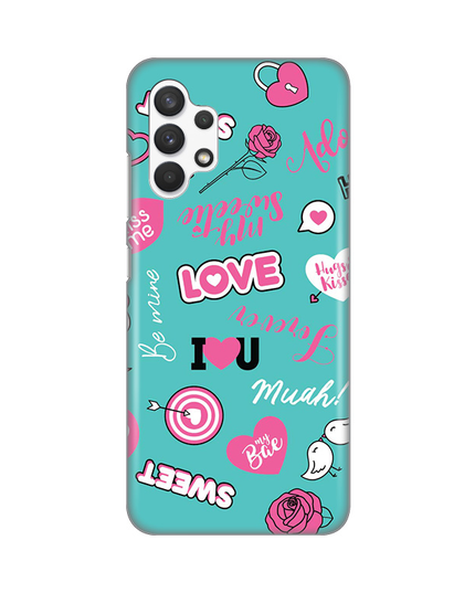 Torbica Silikonska Print za Samsung A325F Galaxy A32 4G Love