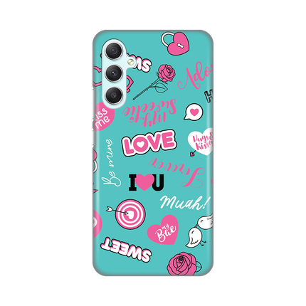 Torbica Silikonska Print za Samsung A346B Galaxy A34 5G Love