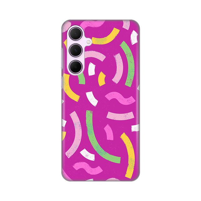 Torbica Silikonska Print za Samsung A356B Galaxy A35 5G Happy Lines