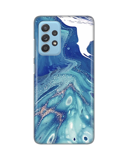Torbica Silikonska Print za Samsung A525F/A526B/A528B Galaxy A52 4G/A52 5G/A52s 5G Blue Marble