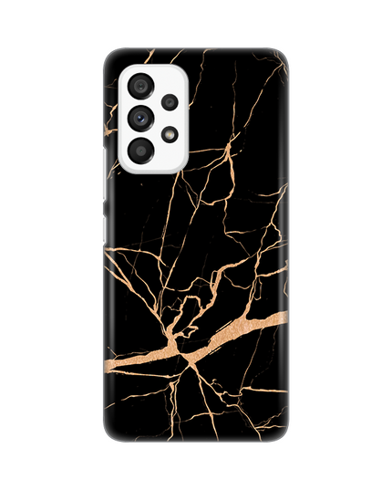Torbica Silikonska Print za Samsung A536B Galaxy A53 5G All Black