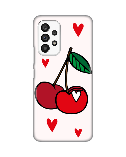 Torbica Silikonska Print za Samsung A536B Galaxy A53 5G Cherry