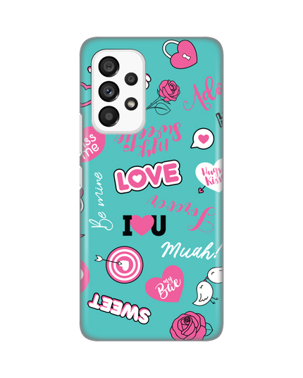 Torbica Silikonska Print za Samsung A536B Galaxy A53 5G Love