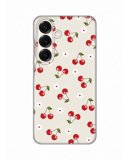 Torbica Silikonska Print za Samsung S931B Galaxy S25 Cherry and Flowers