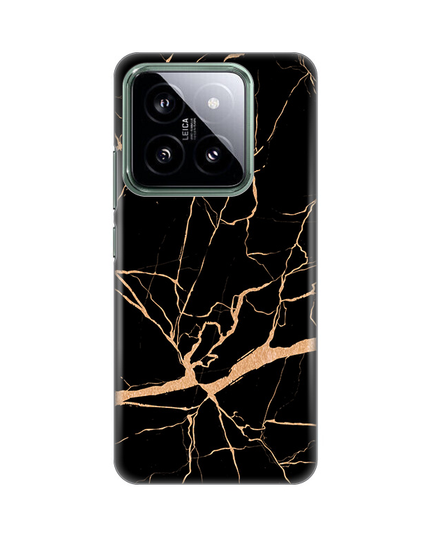 Torbica Silikonska Print za Xiaomi 14 All Black