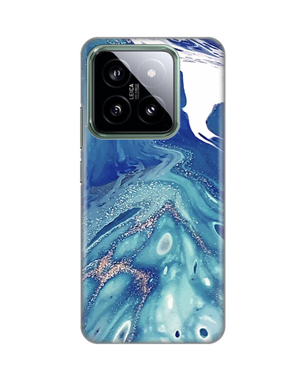 Torbica Silikonska Print za Xiaomi 14 Blue Marble