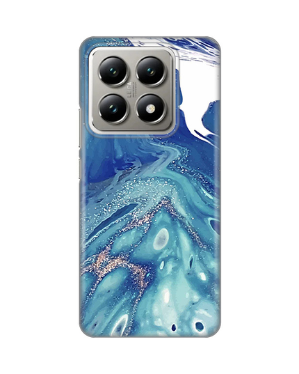 Torbica Silikonska Print za Xiaomi 14T Blue Marble