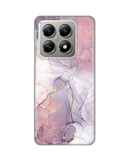 Torbica Silikonska Print za Xiaomi 14T Pink Marble