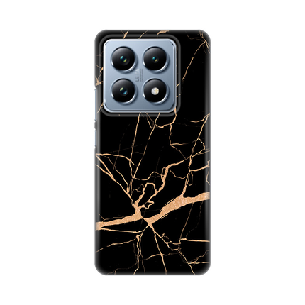 Torbica Silikonska Print za Xiaomi 14T Pro All Black