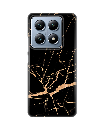 Torbica Silikonska Print za Xiaomi 14T Pro All Black