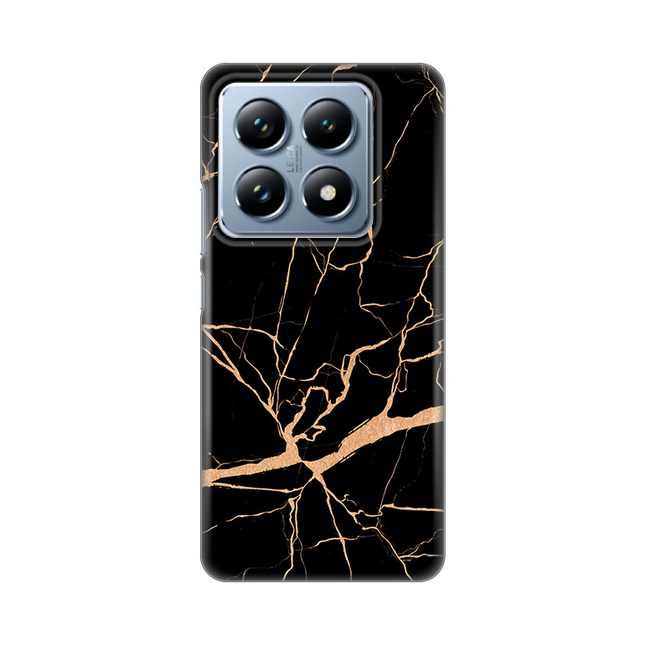 Torbica Silikonska Print za Xiaomi 14T Pro All Black