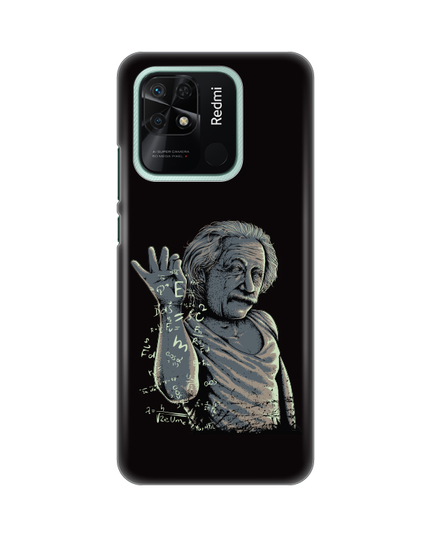 Torbica Silikonska Print za Xiaomi Redmi 10C Funny Albert Einstein