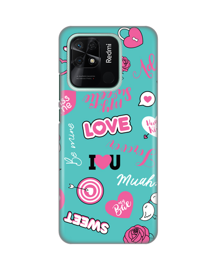 Torbica Silikonska Print za Xiaomi Redmi 10C Love