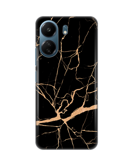 Torbica Silikonska Print za Xiaomi Redmi 13C All Black