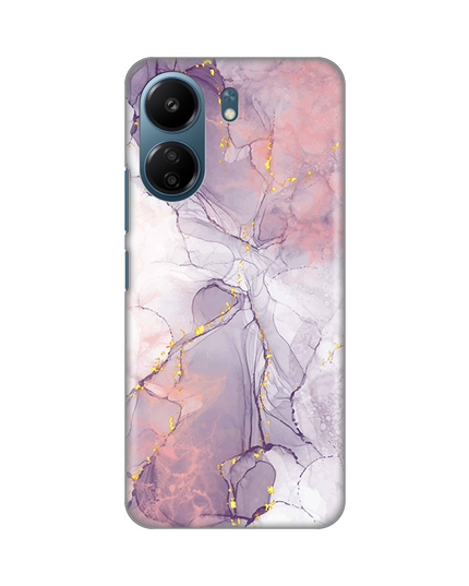 Torbica Silikonska Print za Xiaomi Redmi 13C Pink Marble