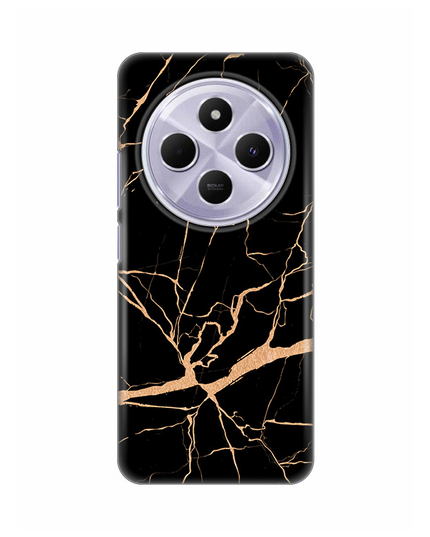 Torbica Silikonska Print za Xiaomi Redmi 14C/Redmi A4 All Black