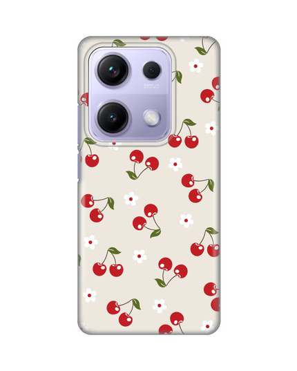 Torbica Silikonska Print za Xiaomi Redmi 14s Cherry and Flowers
