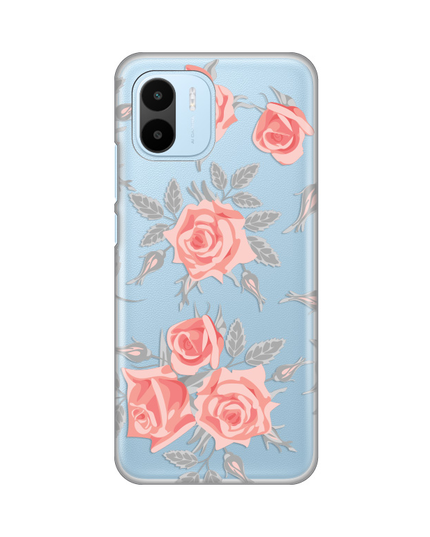 Torbica Silikonska Print Skin za Xiaomi Redmi A1/A2 Elegant Roses