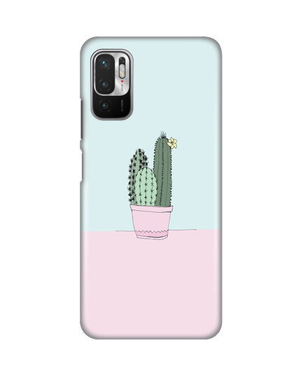 Torbica Silikonska Print za Xiaomi Redmi Note 10 5G Cactus