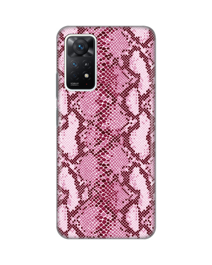 Torbica Silikonska Print za Xiaomi Redmi Note 11 Pro 4G/5G/Note 12 Pro 4G Pink Snake