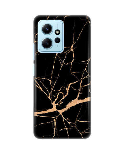 Torbica Silikonska Print za Xiaomi Redmi Note 12 4G (EU) All Black