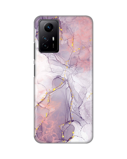 Torbica Silikonska Print za Xiaomi Redmi Note 12S (EU) Pink Marble