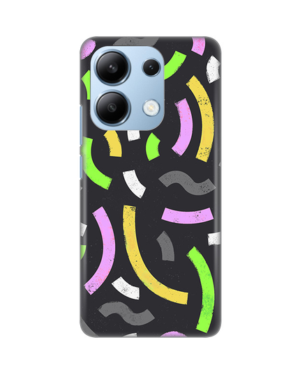 Torbica Silikonska Print za Xiaomi Redmi Note 13 4G (EU) Happy Lines gray