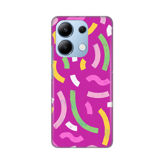 Torbica Silikonska Print za Xiaomi Redmi Note 13 4G (EU) Happy Lines