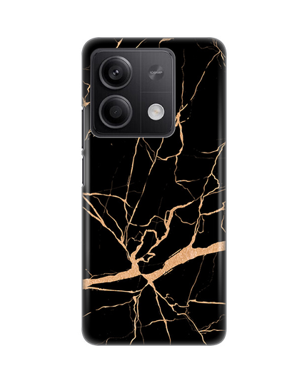 Torbica Silikonska Print za Xiaomi Redmi Note 13 4G All Black
