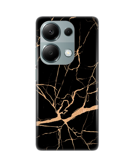 Torbica Silikonska Print za Xiaomi Redmi Note 13 Pro 4G All Black