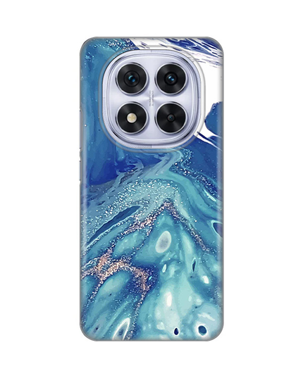 Torbica Silikonska Print za Xiaomi Redmi Note 14 Pro 5G (EU) Blue Marble
