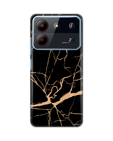 Torbica Silikonska Print za ZTE Blade A54 All Black