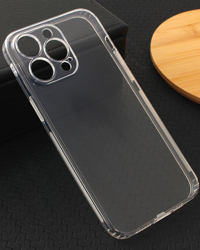Torbica silikonska Ultra Thin with pluggy za iPhone 15 Pro Max 6.7