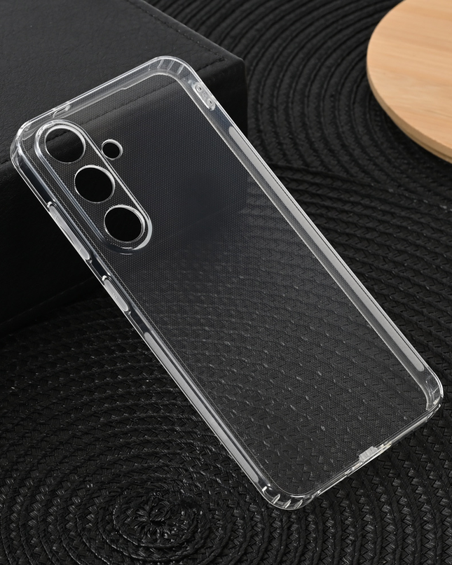 Torbica silikonska Ultra Thin with pluggy za Samsung S931B Galaxy S25 transparent